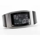 Наручные часы Phosphor World Time E-ink на электронных чернилах, кожаный ремень. WC03