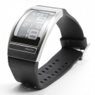 Наручные часы Phosphor World Time E-ink на электронных чернилах, кожаный ремень. WC03