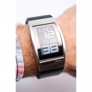 Наручные часы Phosphor World Time E-ink на электронных чернилах, кожаный ремень. WC03