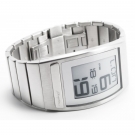 Наручные часы Phosphor World Time E-ink на электронных чернилах, металлический браслет. WC04